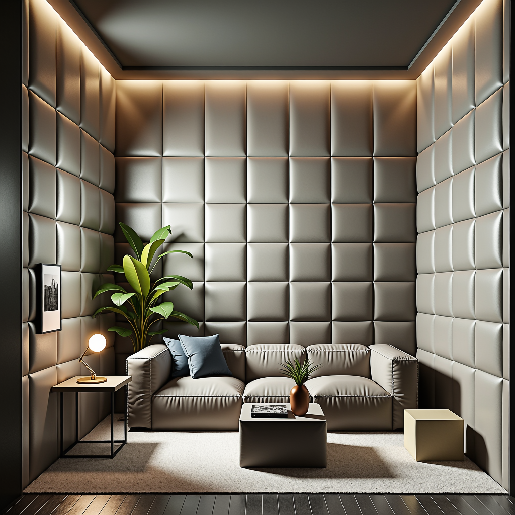 Leather Wall Panels