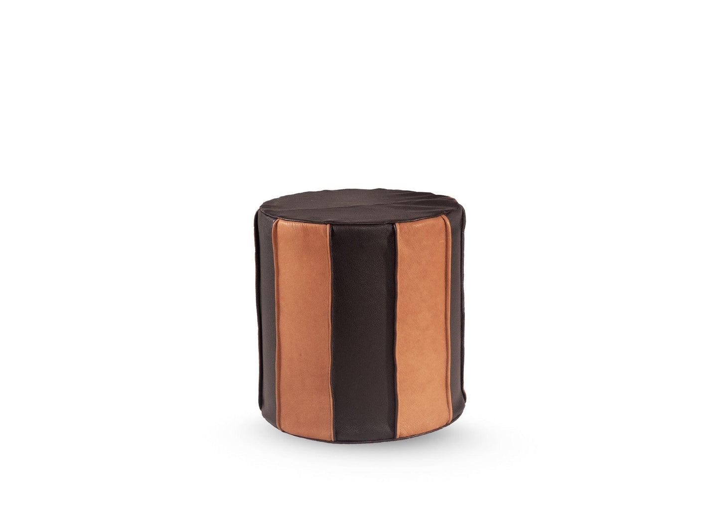 Round footstool - Limassolian Leathers